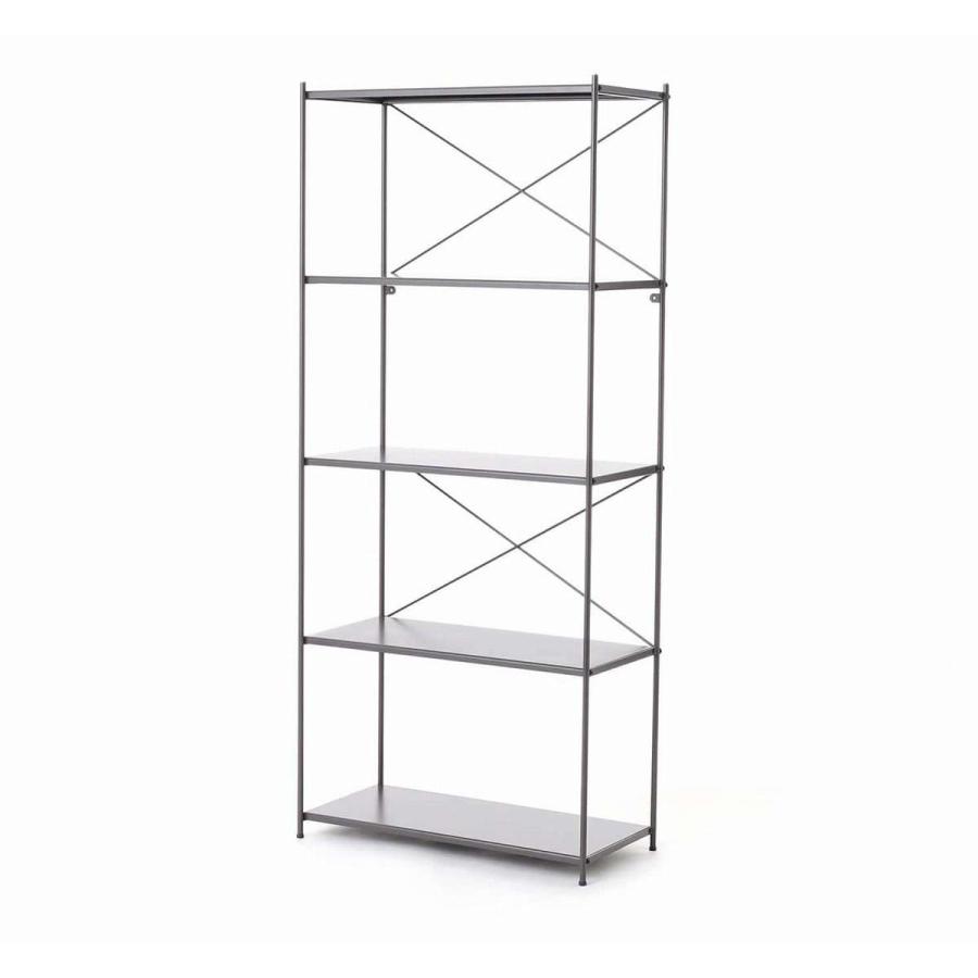 JOURNAL STANDARD FURNITURE ジャーナルスタンダードファニチャー HOLTE X SHELF L charcoal ホルテ シェルフ L チャコール_1