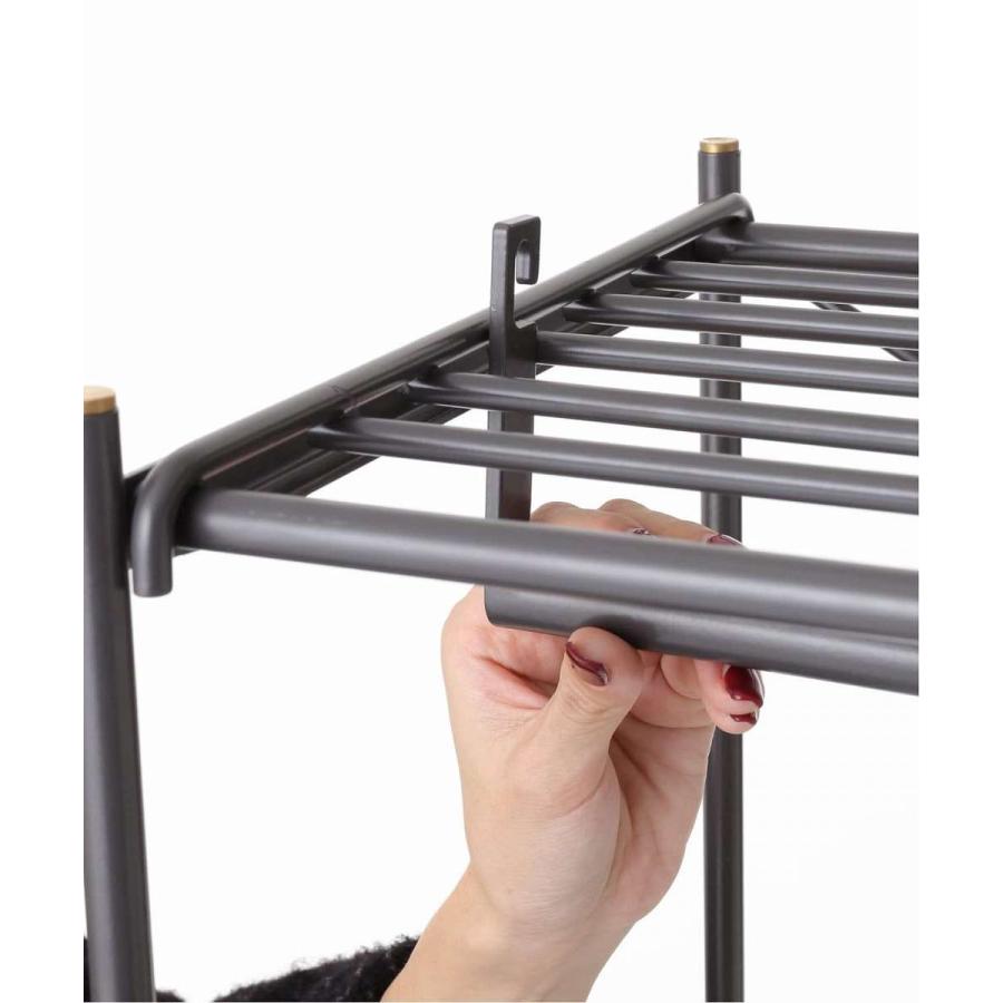 JOURNAL STANDARD FURNITURE ジャーナルスタンダードファニチャー HOLTE HG SHELF charcoal ホルテ ハンガーシェルフ チャコール