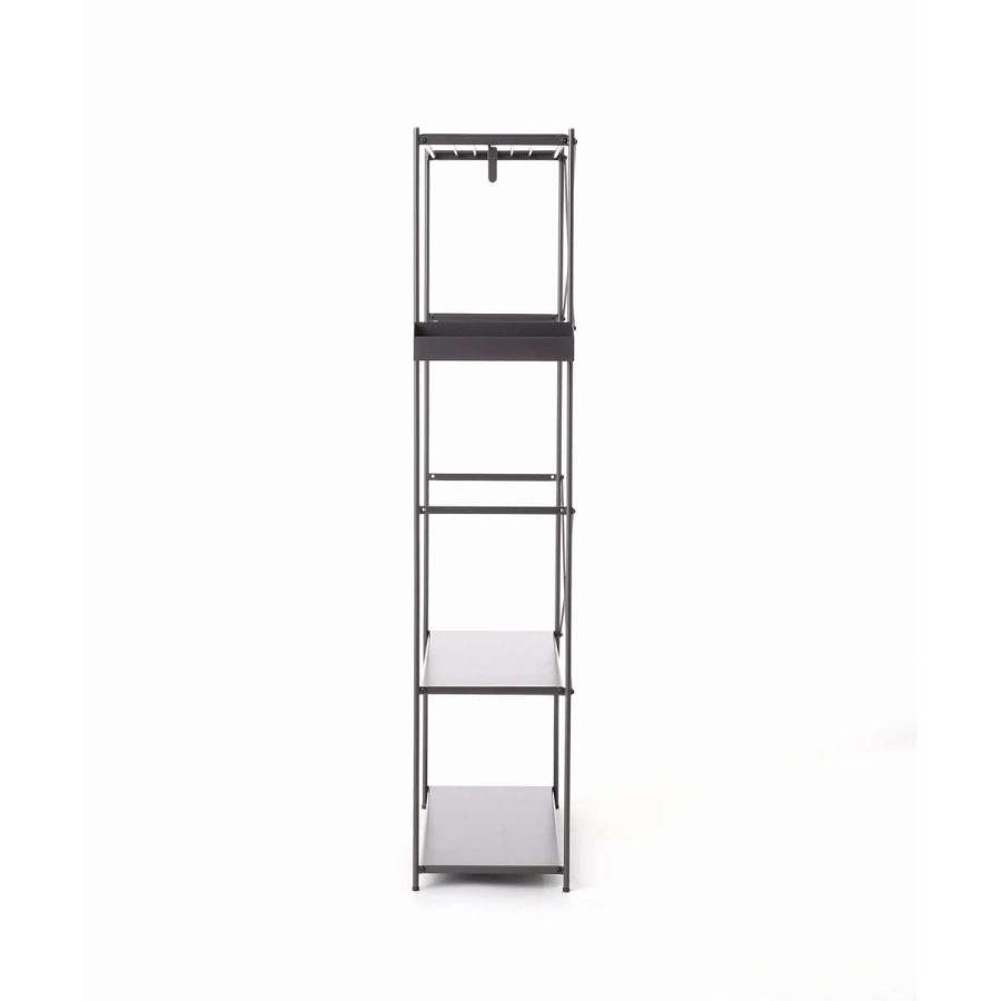 JOURNAL STANDARD FURNITURE ジャーナルスタンダードファニチャー HOLTE HG SHELF charcoal ホルテ ハンガーシェルフ チャコール