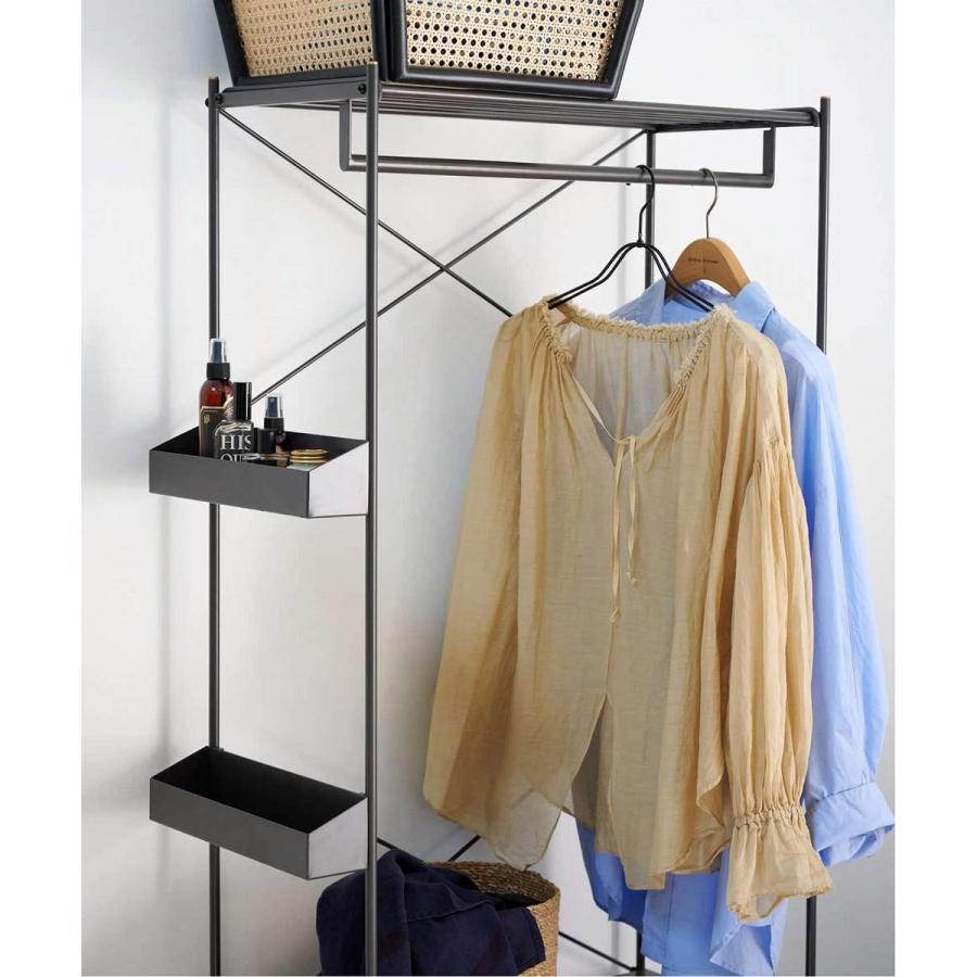 JOURNAL STANDARD FURNITURE ジャーナルスタンダードファニチャー HOLTE HG SHELF charcoal ホルテ ハンガーシェルフ チャコール