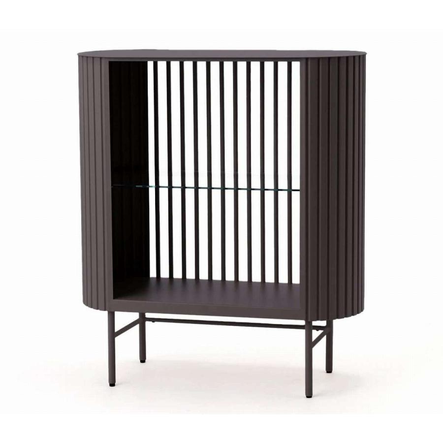 JOURNAL STANDARD FURNITURE ジャーナルスタンダードファニチャー HOLTE BOOK SHELF S charcoal ホルテ ブックシェルフ S チャコールの画像