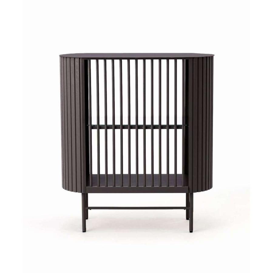 JOURNAL STANDARD FURNITURE ジャーナルスタンダードファニチャー HOLTE BOOK SHELF S charcoal ホルテ ブックシェルフ S チャコールの画像