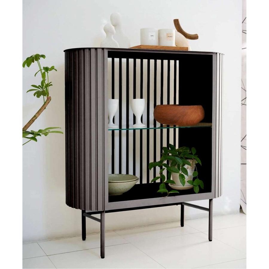 JOURNAL STANDARD FURNITURE ジャーナルスタンダードファニチャー HOLTE BOOK SHELF S charcoal ホルテ ブックシェルフ S チャコールの画像