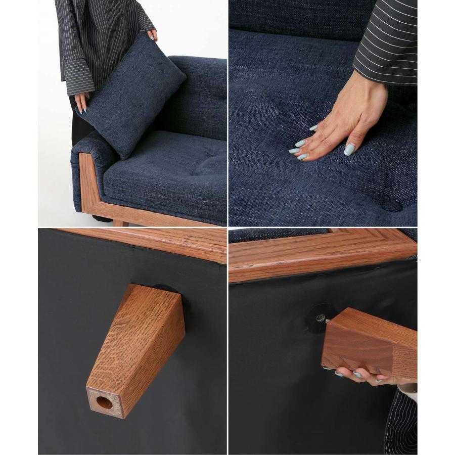 【MM502さん専用】アクメファニチャーウィンダンソファ　NAVY ACME Furniture（アクメファニチャー） WINDAN SOFA W1920 2nd NAVY