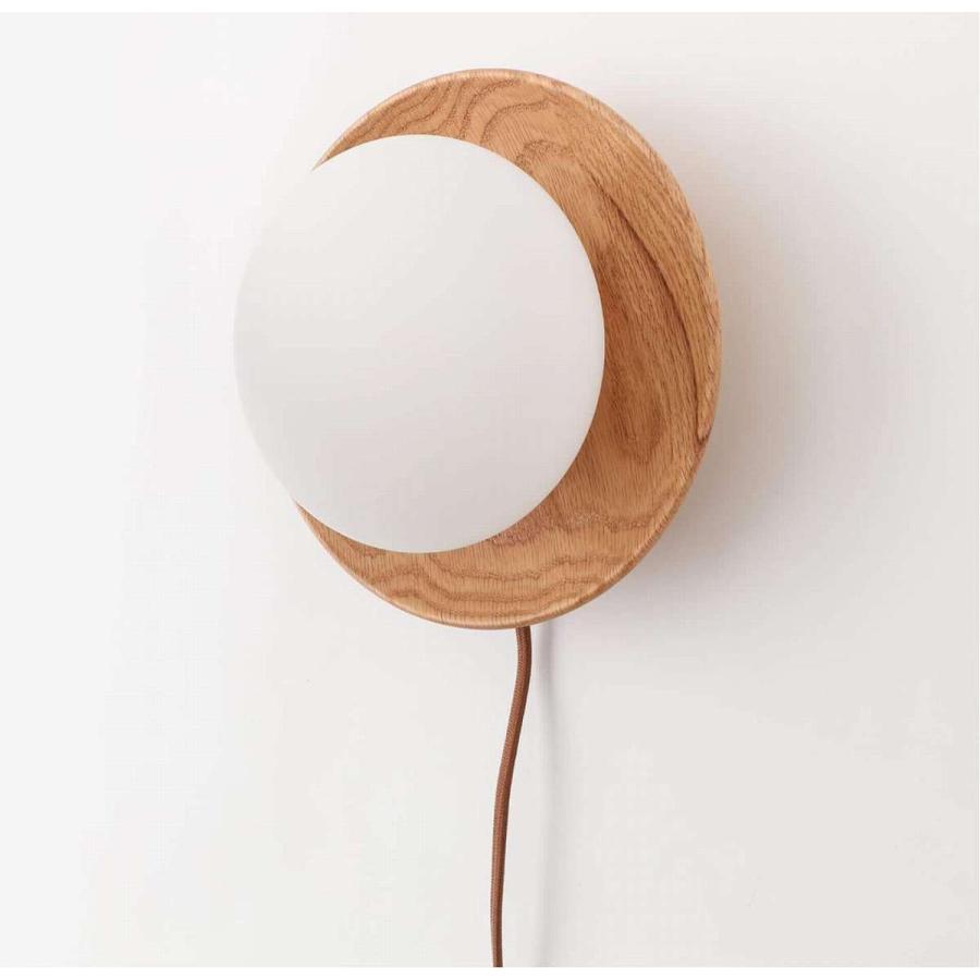 journal standard Furniture - JOURNAL STANDARD FURNITURE ジャーナルスタンダードファニチャー LUCCA WALL\u0026TABLE LAMP OAK ルッカ ウォール\u0026速見表照明ランプ オーク材 照明ランプ 代引不可