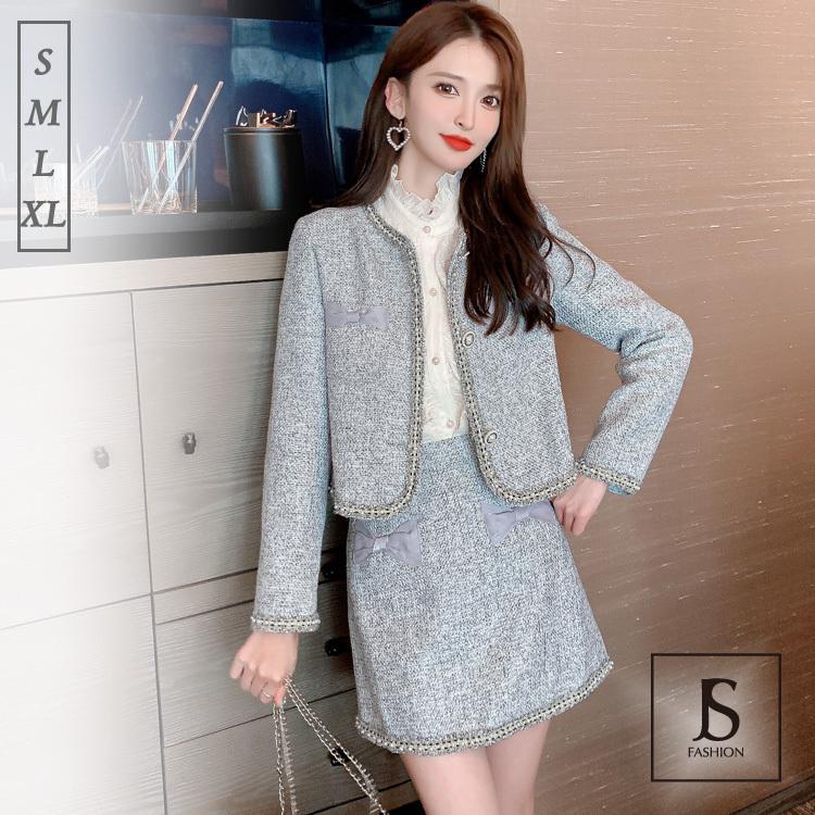 新品未開封品】スプリングツイードコンパクトジャケット・ミニスカート