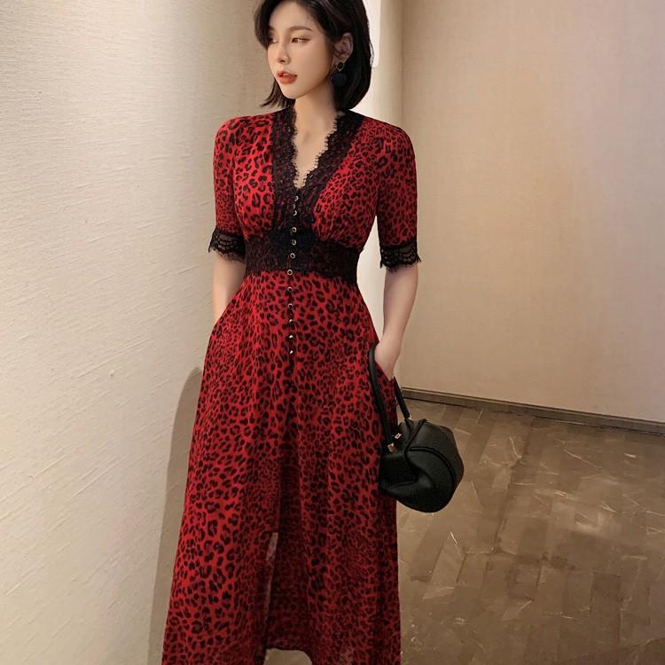 ロングワンピース レオパード柄 Aライン バイカラー ロング丈 リゾートワンピ 夏ワンピ シフォン 春夏 きれいめ 華やかおしゃれ Jsファッション Jy Js Fashion 通販 Yahoo ショッピング