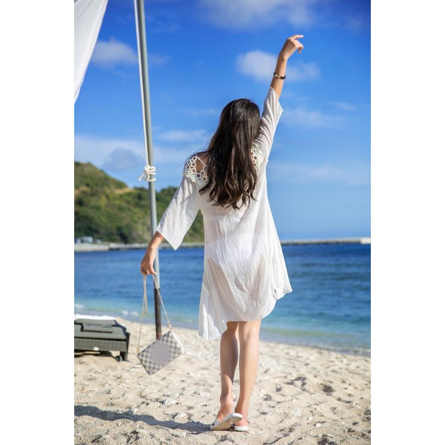 ビーチウェア ビーチワンピース 大人カジュアル リゾートスタイル 日焼け防止 体型カバー 夏 ビーチ 海 旅行 Jsファッション Sr Js Fashion 通販 Yahoo ショッピング