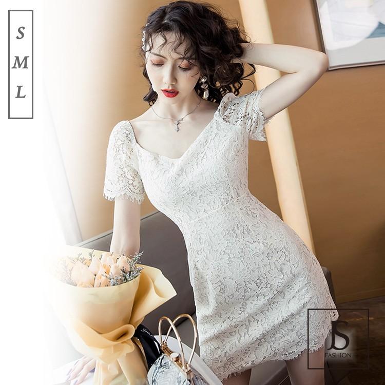 パーティードレス 深いvネック 総レースワンピース ショート丈 ミニワンピ Aライン 半袖 春夏 きれいめ 華やかおしゃれ 大人セクシー 大人可愛い Jsファッション Wm Js Fashion 通販 Yahoo ショッピング