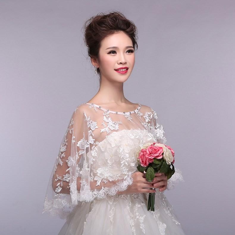 レースケープ レースポンチョ 披露宴 結婚式 二次会 ウェディングドレスに合わせて ケープレッド ポンチョ 刺繍レース 透け感 ブライダル Wr600 Js Fashion 通販 Yahoo ショッピング