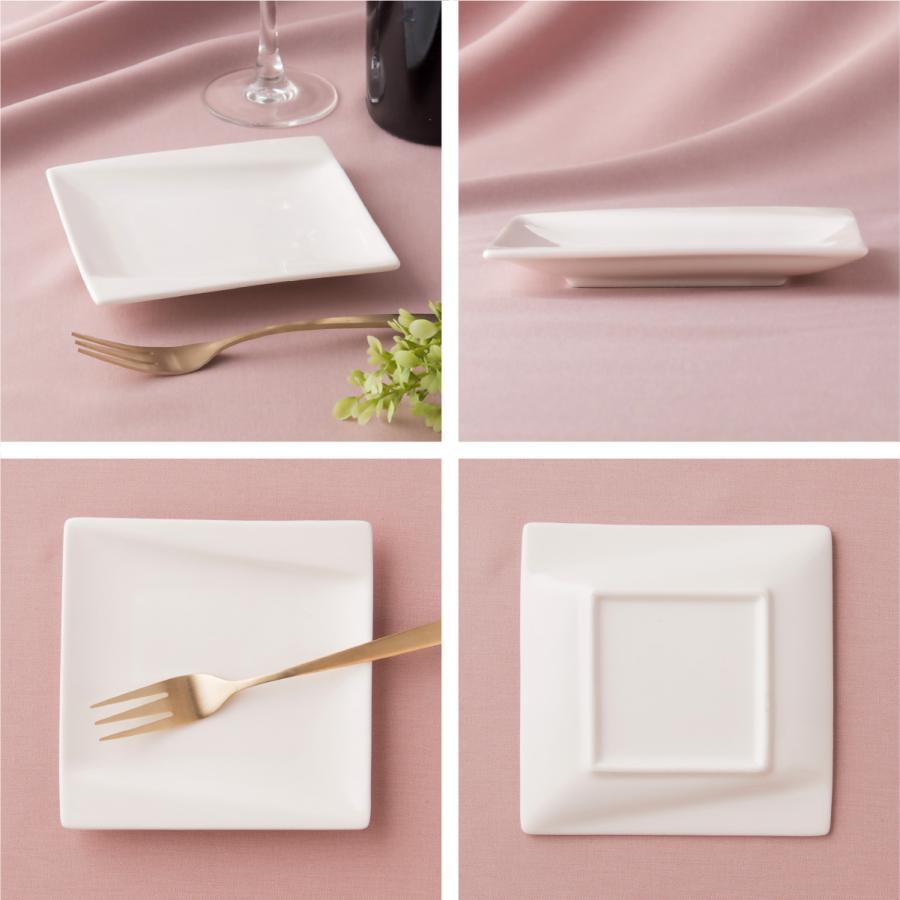 オビリック 12.5cm プレート ニューボン 約150g クリーム 小皿 取り皿