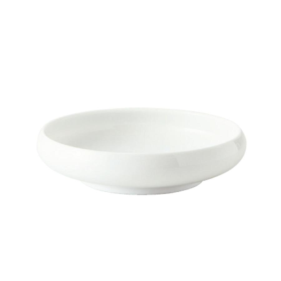 小田陶器 鉄鉢 残さずすくえる ボウル 21×5cm 1100cc 美濃焼 日本製 白