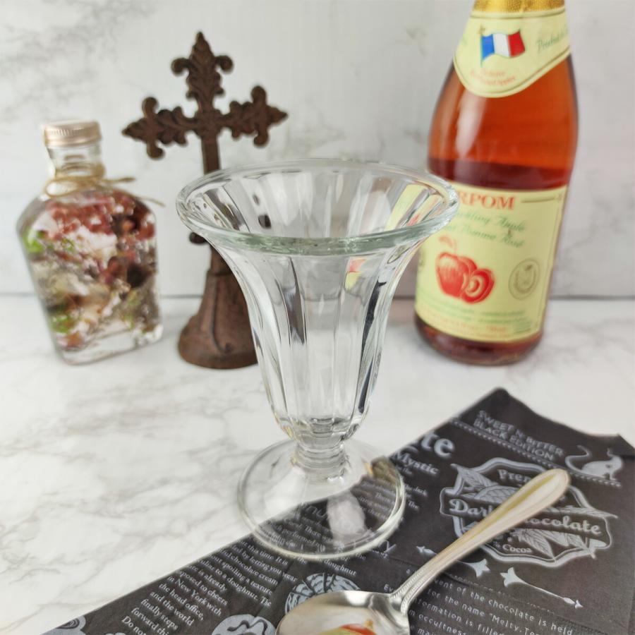 アトランティック サンデー パフェグラス 186cc 10×14.5cm 約350g 強化