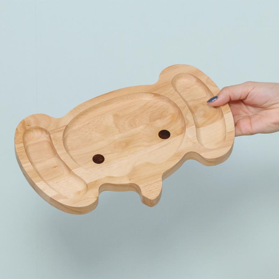 ボヌール Bonheur 29×19cm ランチプレート ゾウ ぞう 象 動物 アニマル