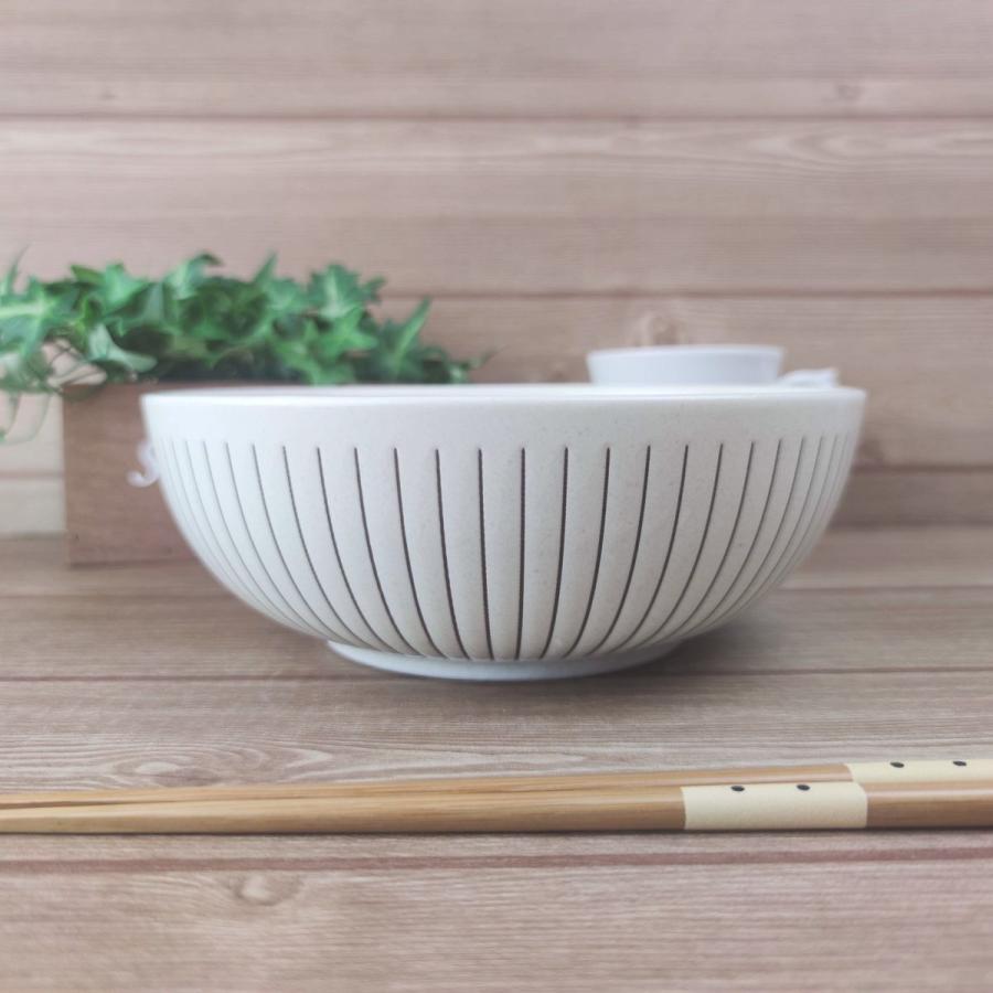 粉引十草 6.0 ボウル 19.7×7cm 丸 美濃焼 500g 1350cc 和食器 国産 