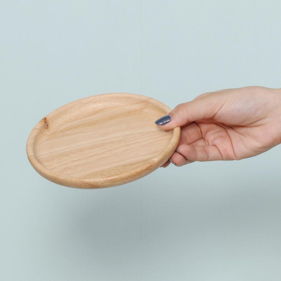 ボヌール Bonheur 15cm 木製 木 ラウンド 丸 丸型 プレート Ｓ 皿 取り皿 小皿 ウッド 天然木 カフェ ランチ wood plate ウッドバーニング 不二貿易｜js-kikaku｜09