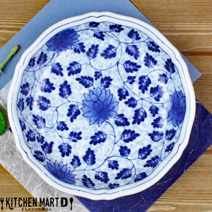 龍峰窯』 古伊万里唐草 有田焼 伊万里染付花唐草 花文皿 16枚 龍峰窯