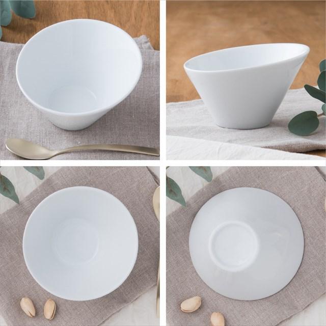 スラッシュボウルS ホワイト 280cc サラダ スープ カフェ おしゃれ