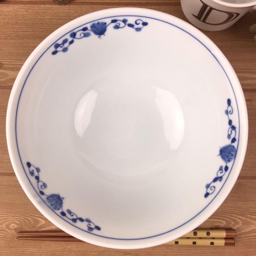 花伊万里 うすかる 19×8.5cm 麺鉢 おうちカフェ 美濃焼 国産 日本製