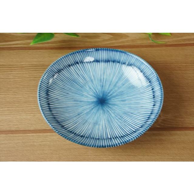 細十草 11×10cm 三五楕円深皿 プレート 皿 ボウル カフェ 食器 美濃焼