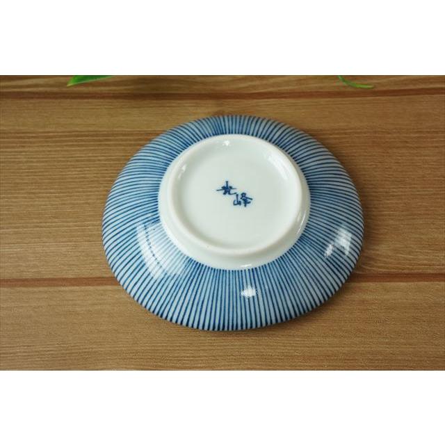 細十草 11×10cm 三五楕円深皿 プレート 皿 ボウル カフェ 食器 美濃焼