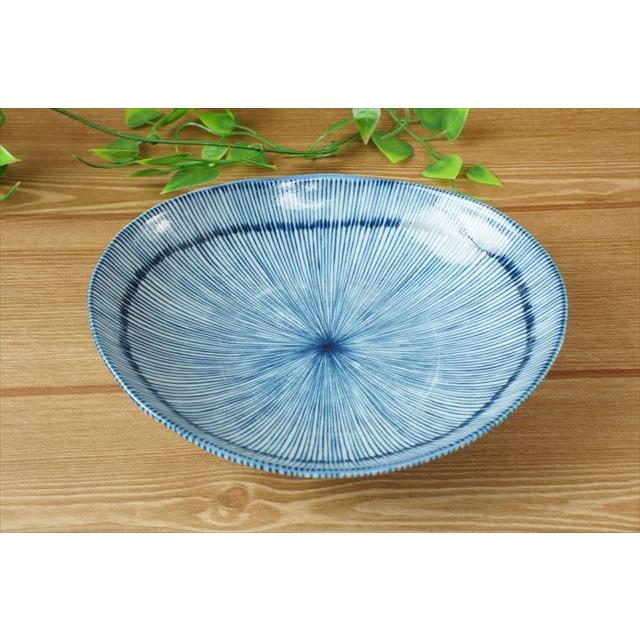 細十草 16×14cm 五〇楕円深皿 プレート 皿 ボウル カフェ 食器 美濃焼