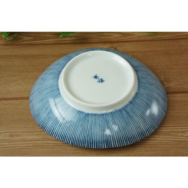 細十草 16×14cm 五〇楕円深皿 プレート 皿 ボウル カフェ 食器 美濃焼