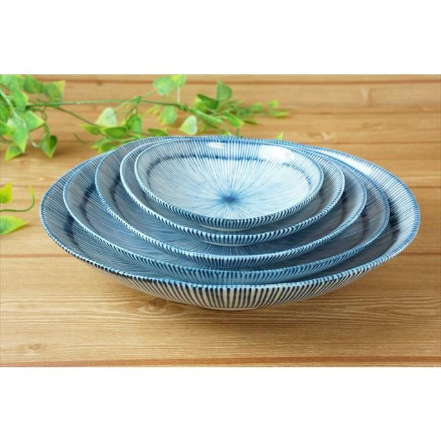 細十草 16×14cm 五〇楕円深皿 プレート 皿 ボウル カフェ 食器 美濃焼