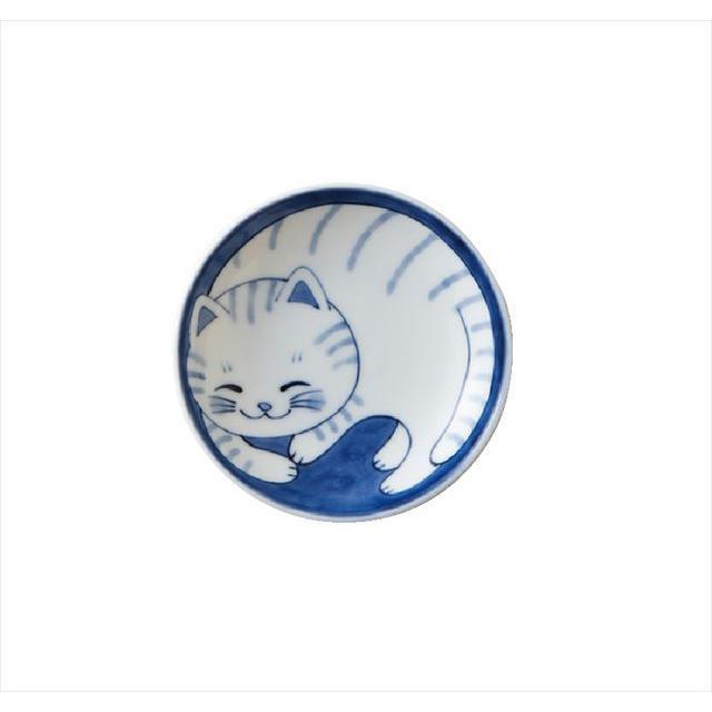 ねこちぐら トラ 10cm うすかる 小皿 丸皿 30皿 プレート 醤油皿 子供