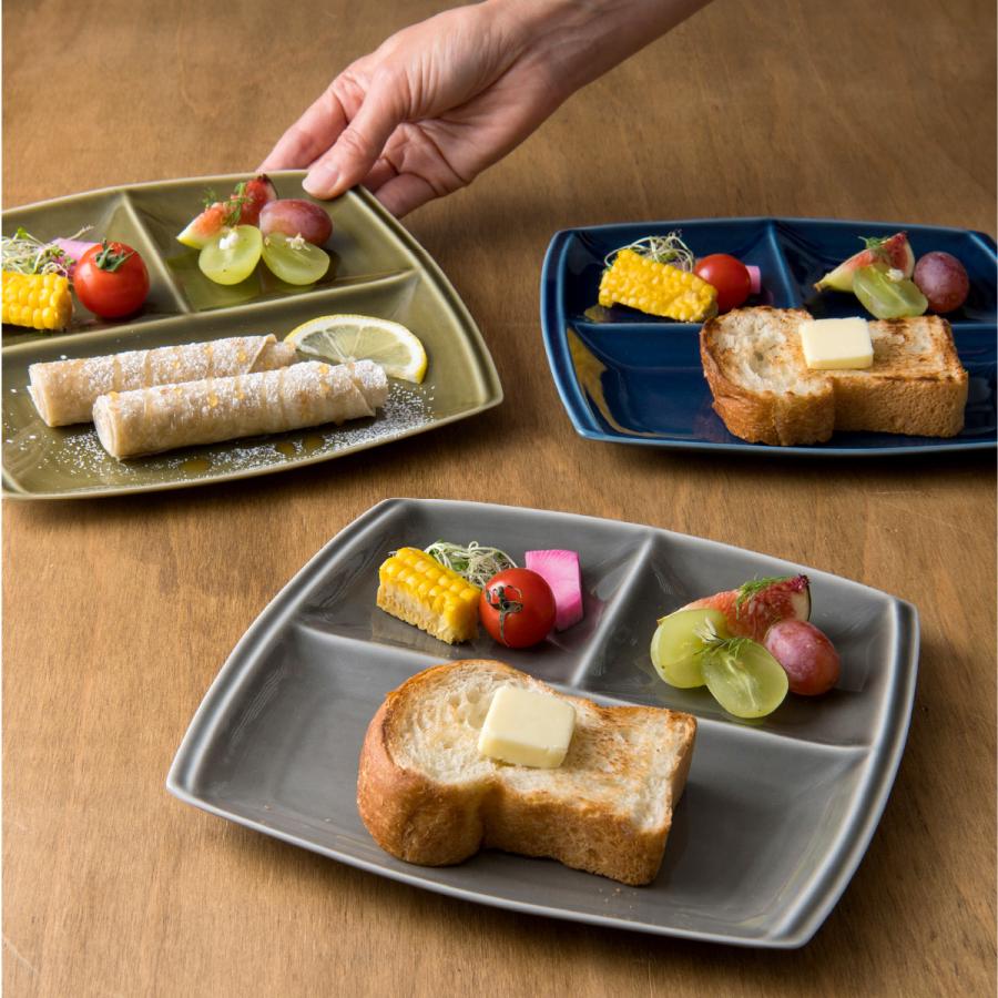 小田陶器 ランチプレート 陶器 おしゃれ 子供 titto チット