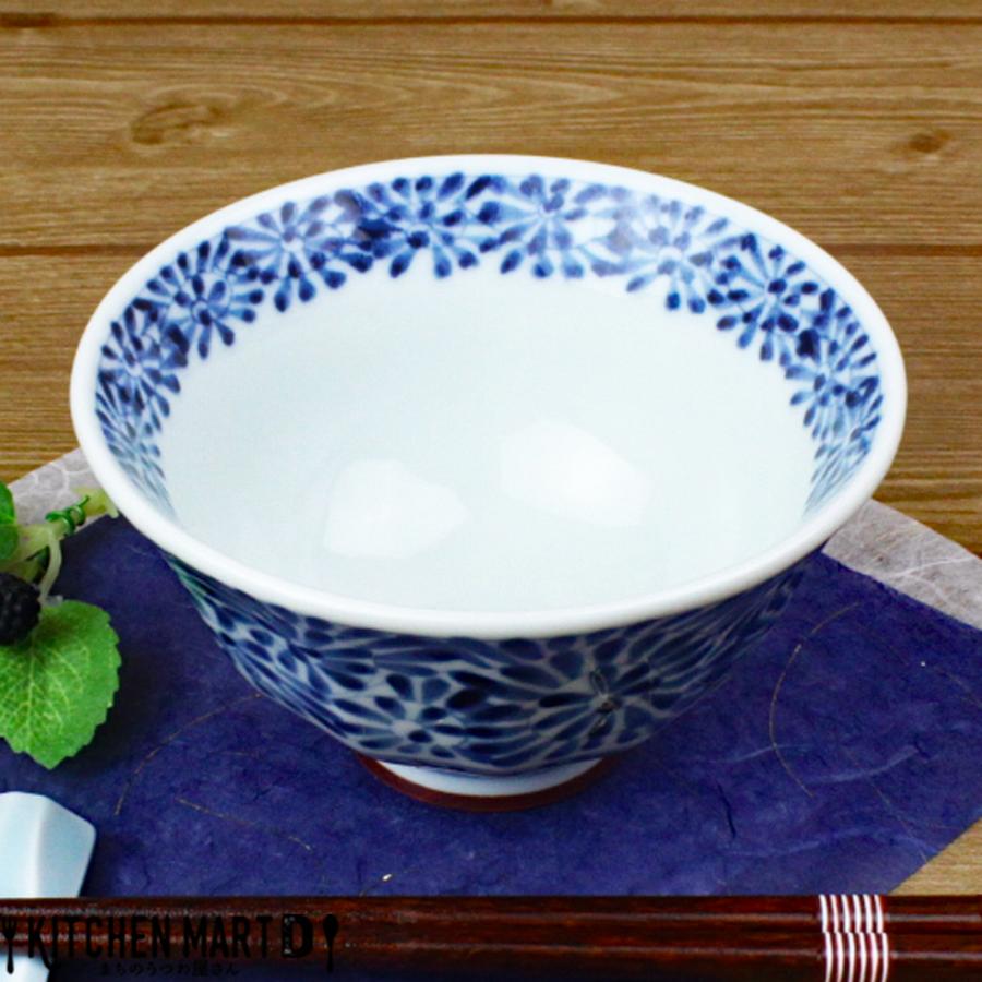 藍凛堂 蛸唐草 ソギ茶碗 11.5×6.5cm 美濃焼 国産 日本製 染め付け 青 