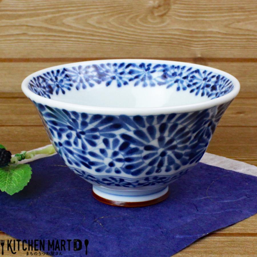 藍凛堂 蛸唐草 ソギ茶碗 11.5×6.5cm 美濃焼 国産 日本製 染め付け 青 