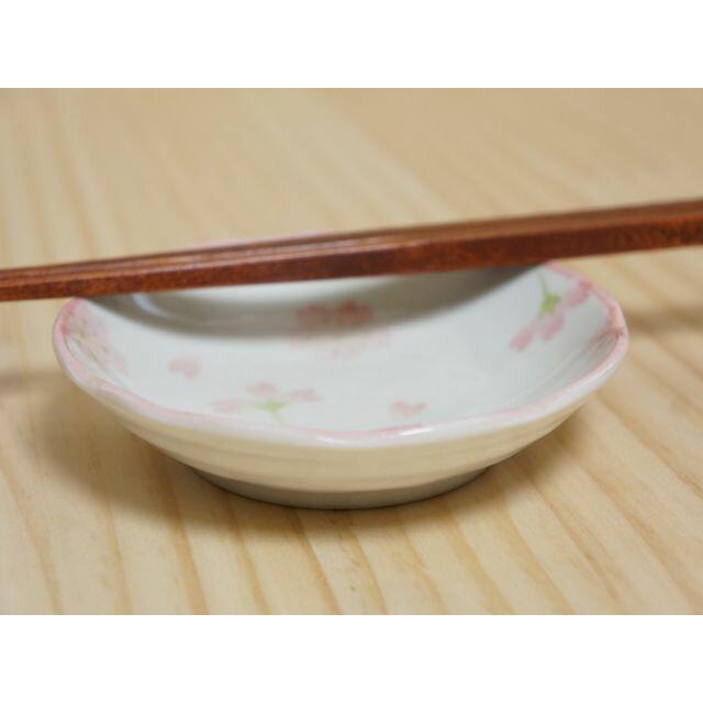 さくらさくら  丸3.5皿(12cm) 美濃焼 和食器 陶器 新生活 小皿 桜 業務用食器 ラッピング不可 まちのうつわ屋さん おしゃれ｜js-kikaku｜02