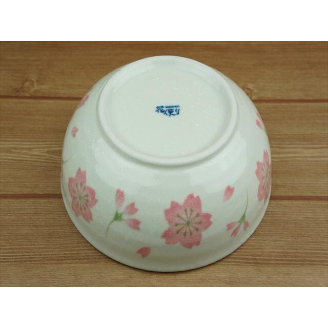 桜模様の陶器製蓋付き容器 さくらさくら ノンラップパックL 美濃焼 700cc 和食器 陶器 新