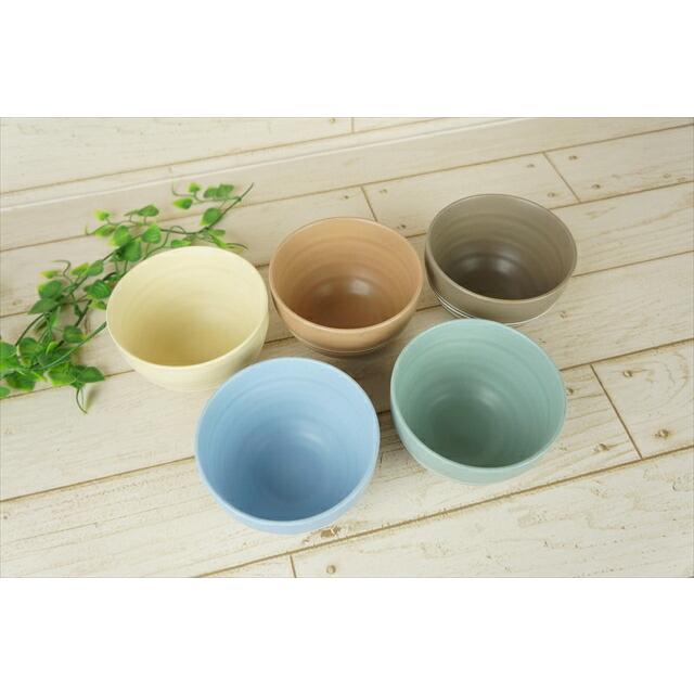 ZEN 禅 5柄セット マットデコール ボール 400cc 美濃焼 国産