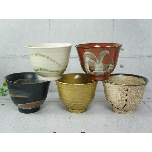 ZEN-禅- 5柄セット 雅風窯 茶漬け碗 飯碗 丼 どんぶり 美濃焼 和食器