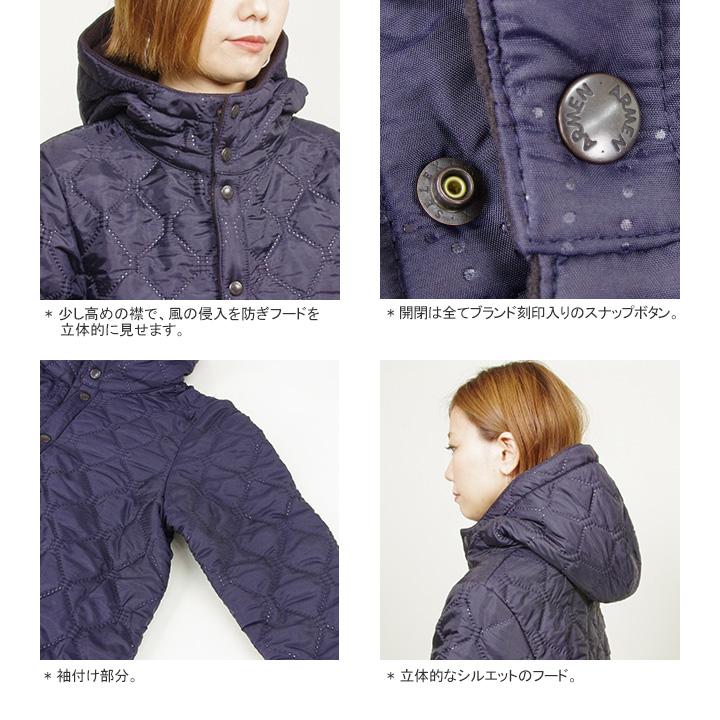 ARMEN アーメン/ARMEN ナイロン×フリースリバーシブルフード付き ARMEN アーメン/ARMEN ナイロン×フリースリバーシブルフード付き