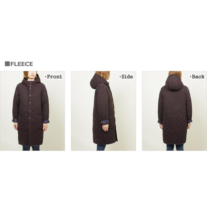 ARMEN アーメン/ARMEN ナイロン×フリースリバーシブルフード付き ARMEN アーメン/ARMEN ナイロン×フリースリバーシブルフード付き