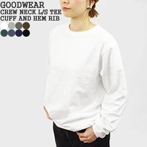 21aw グッドウェア Goodwear クルーネック長袖リブtシャツ 袖リブ 裾リブ 長袖tシャツ Ngw9951 レディース メンズ Goodwear Riblstee Jscompany Yahoo 店 通販 Yahoo ショッピング