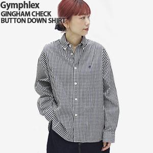 GYMPHLEX（ジムフレックス） 2026AW ギンガムチェックボタンダウン長袖