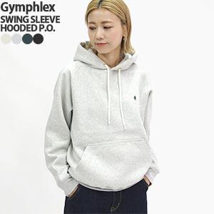 GYMPHLEX（ジムフレックス） スウィングスリーブフードプルオーバー