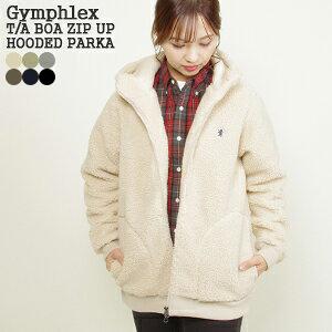 GYMPHLEX（ジムフレックス） 2024AW ボアジップアップロングパーカー J