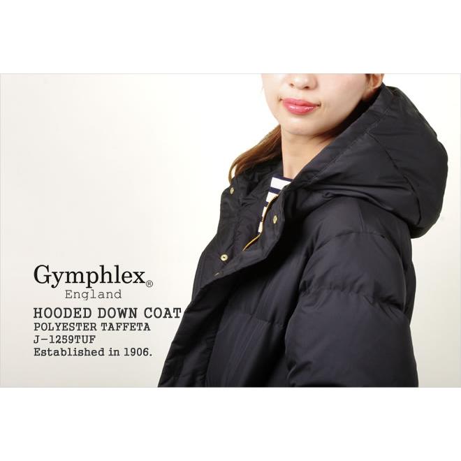 【2018FW】ジムフレックス/Gymphlex フード付きダウンコート ポリエステルタフタ J-1259TUF レディース｜jscompany-store｜03