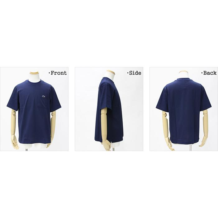 [クーポンで20%OFF]2024SS ラコステ/LACOSTE アウトラインクロックポケットTシャツ 半袖Tシャツ TH5581-99 メンズ レディース[1点のみメール便可能]｜jscompany-store｜05