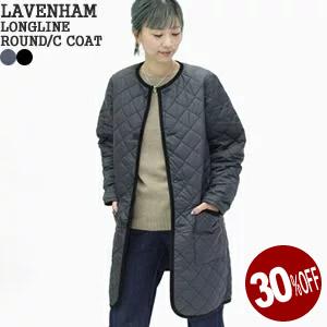 LAVENHAM（ラベンハム） 30%OFF ロングラインラウンドカラーコート