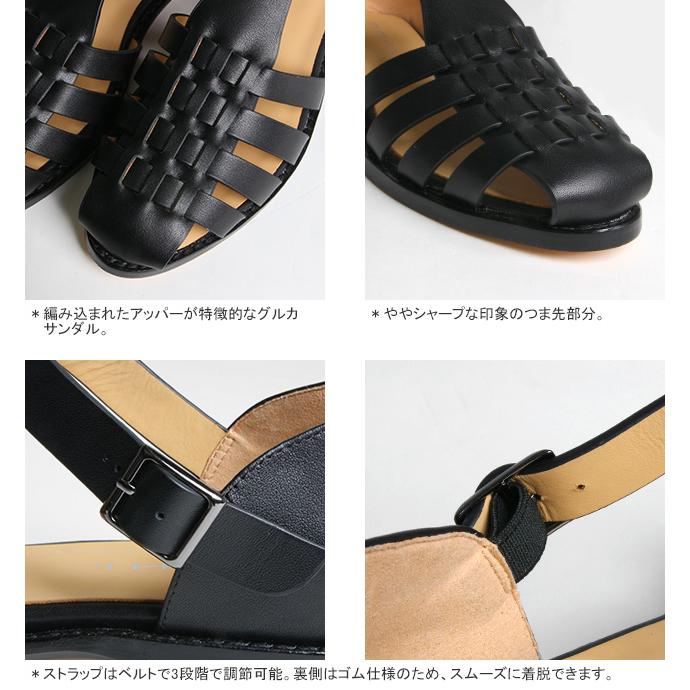 クーポンで15%OFF]モヒ/MOHI グルカサンダル 靴 レザーサンダル