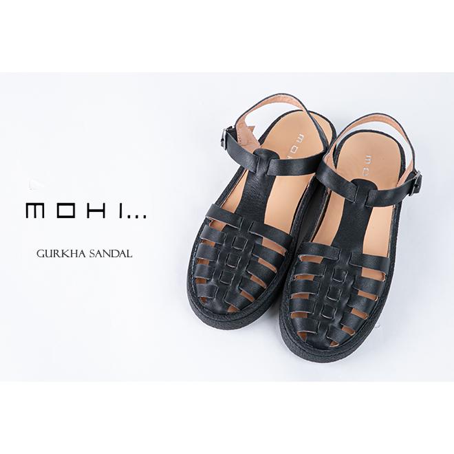 モヒ MOHI ★試着のみの美品★ グルカサンダル 本革 MOHIのグルカサンダル｜送料無料|BLACK | DANJO 公式 オンライン