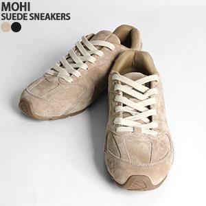 クーポンで20%OFF]モヒ/MOHI スウェードスニーカー 靴 フラット