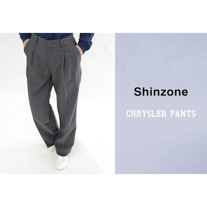 Shinzone（シンゾーン） クライスラーパンツ 2タック イージーパンツ