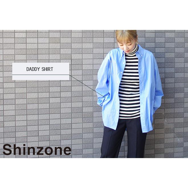 Shinzone（シンゾーン） 2026AW ダディーシャツ ボタンダウンビッグ